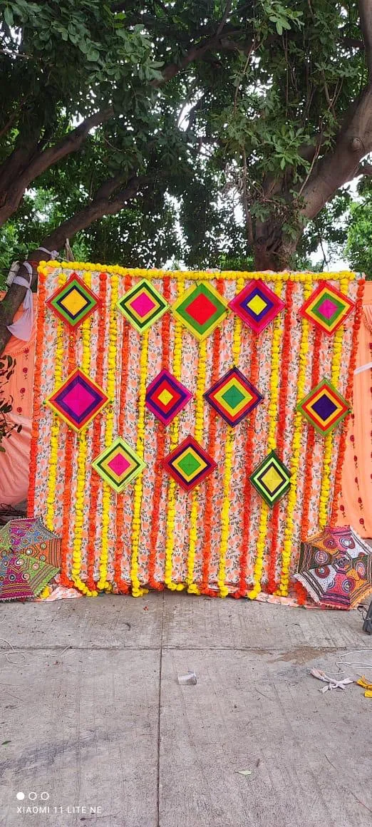 Haldi Ceremony Flower Decoration Gurugram