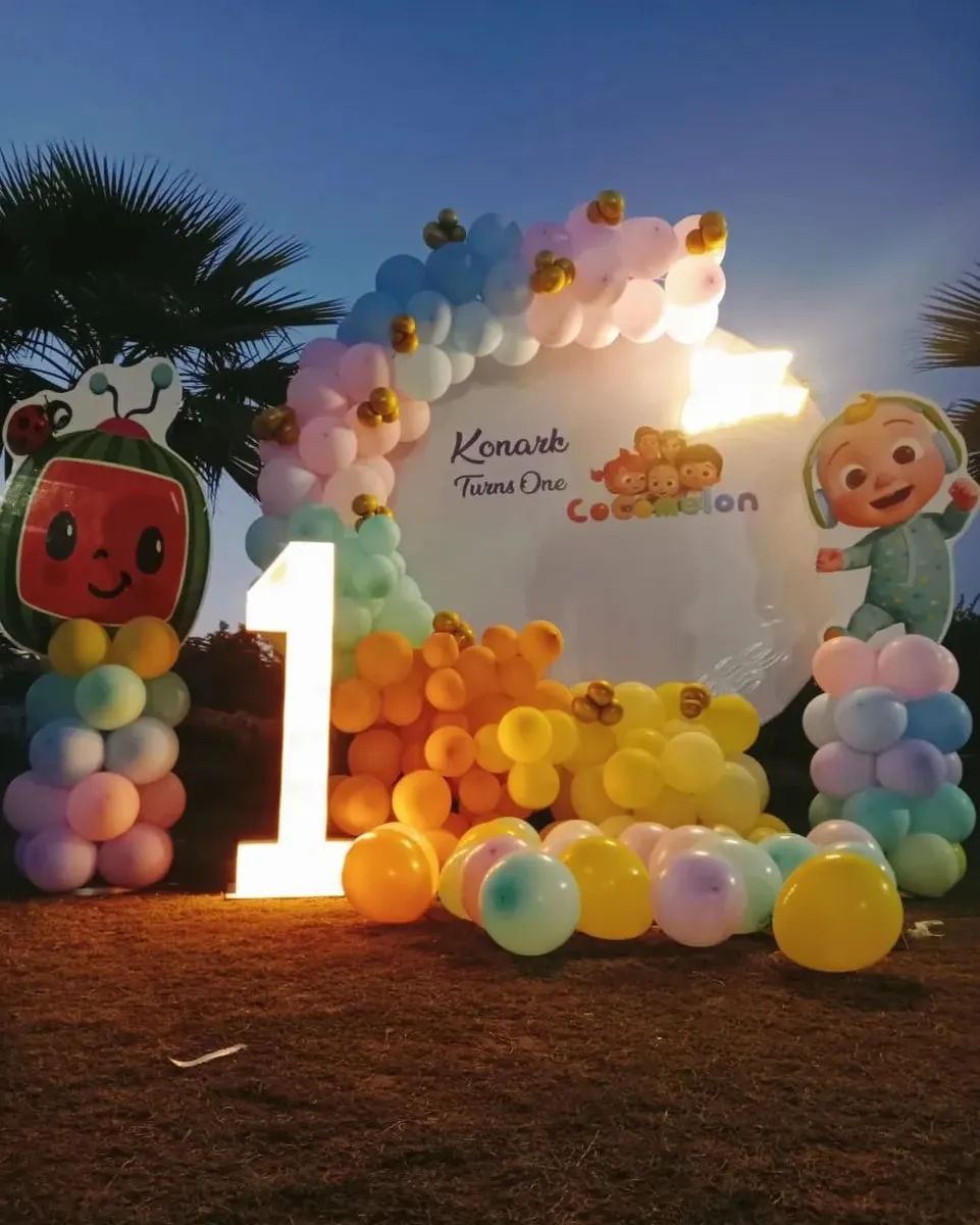 Kids Birthday Theme Party Decor Gurugram