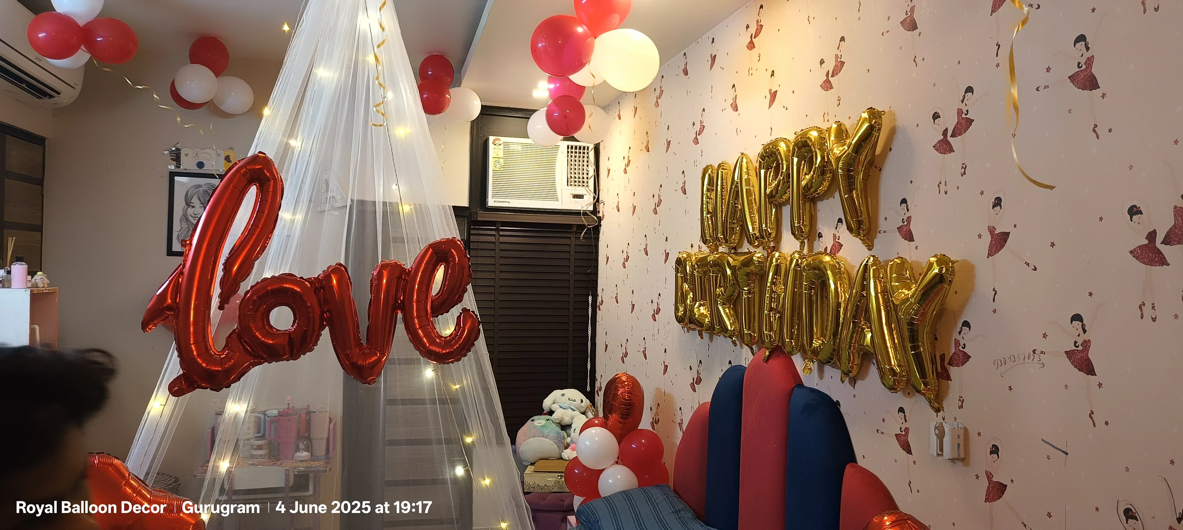 Luxury First Night Room Decoration